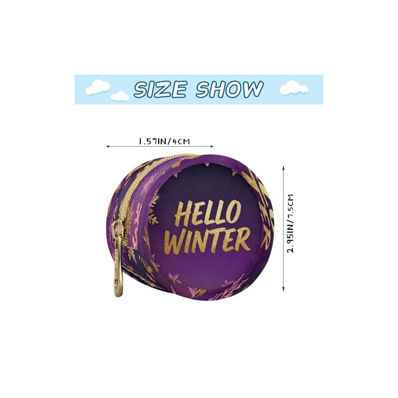 Hello Winter - Funda para chupetes con diseño de copo
