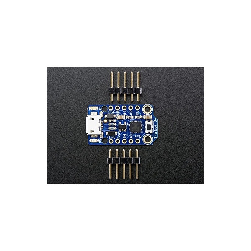 Adafruit Trinket - Mini Microcontroller - 3.3V Logic - MicroUSB