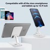 IBRAF 2-Pack Foldable Phone Stand for Desk - Portable, Adjustable