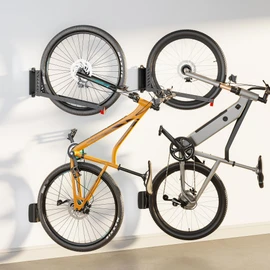 monTEK Swivel Bike Wall Mount, No Heavy Lifting Required Bike Wall Mount, Bike Hangers for Garage, Space-Saving Bike Rack Garage, Easy to Load and Unload, Bike Hanger Can Hold Up to 77 lbs, 2 Pack