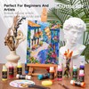 Shuttle Art 100 Colors Acrylic Paint, 2oz/60ml Bottles, Include 2