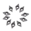 10Pcs/set CNC Carbide Tip Inserts Blade Cutter Lathe Turning Tool