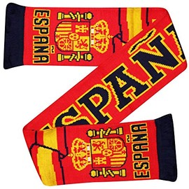 Spain (España World Cup Football Fans Scarf (100% Acrylic), Football Scarf, Sports Fans Scarf