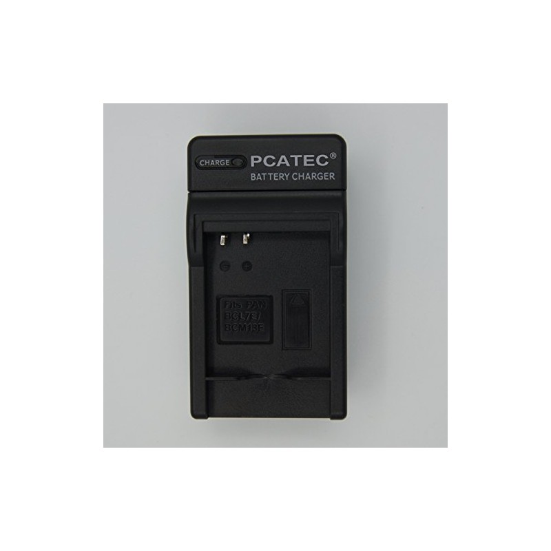 [PCATEC] PANASONIC Compatible Charger for Panasonic DMW-BCM13/DMW-BCM13E☆DMC-FT5/TZ60/TZ55/TZ40