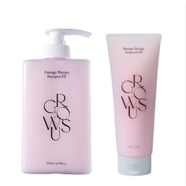 Growers Damage Therapy Set (Shampoo EX 500ml + Treatment EX 220g), 1 set / 그로우어스 데미지테라피 세트 (샴푸 EX 500ml + 트리트먼트 EX 220g), 1세트