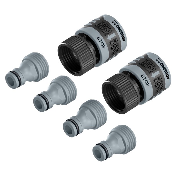 Melnor Melnor 65175AMZ 6 Piece Quick Connect Starter Set Connector