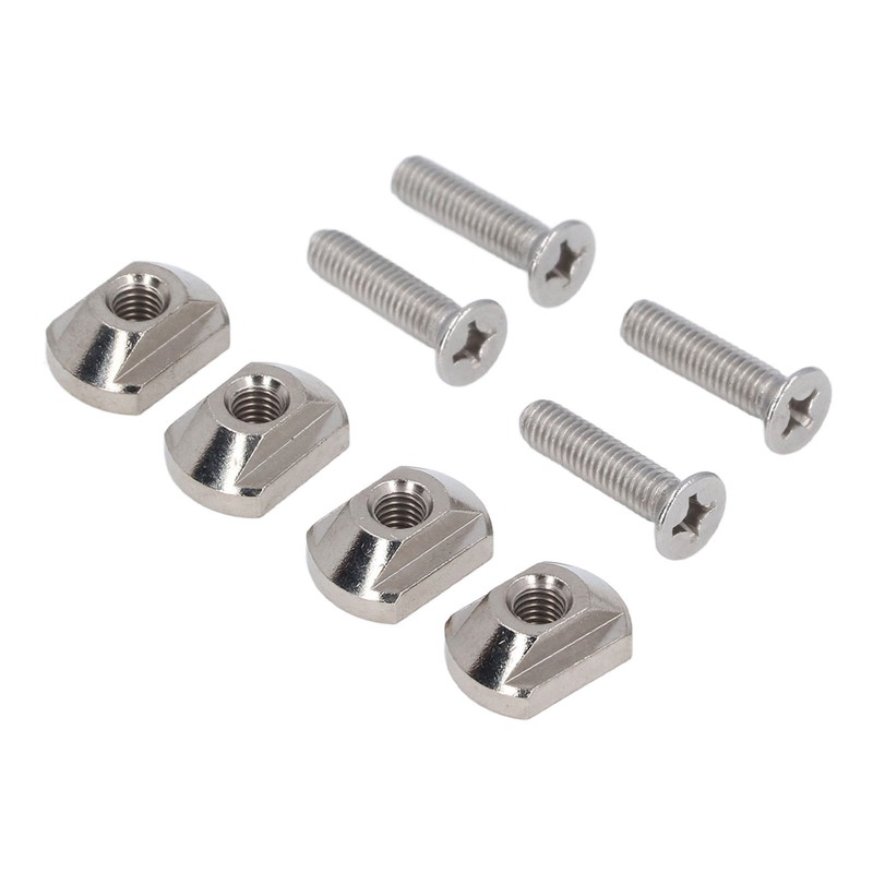 Surfing Accessories Stainless Steel Fin Screw and Plate for Surf