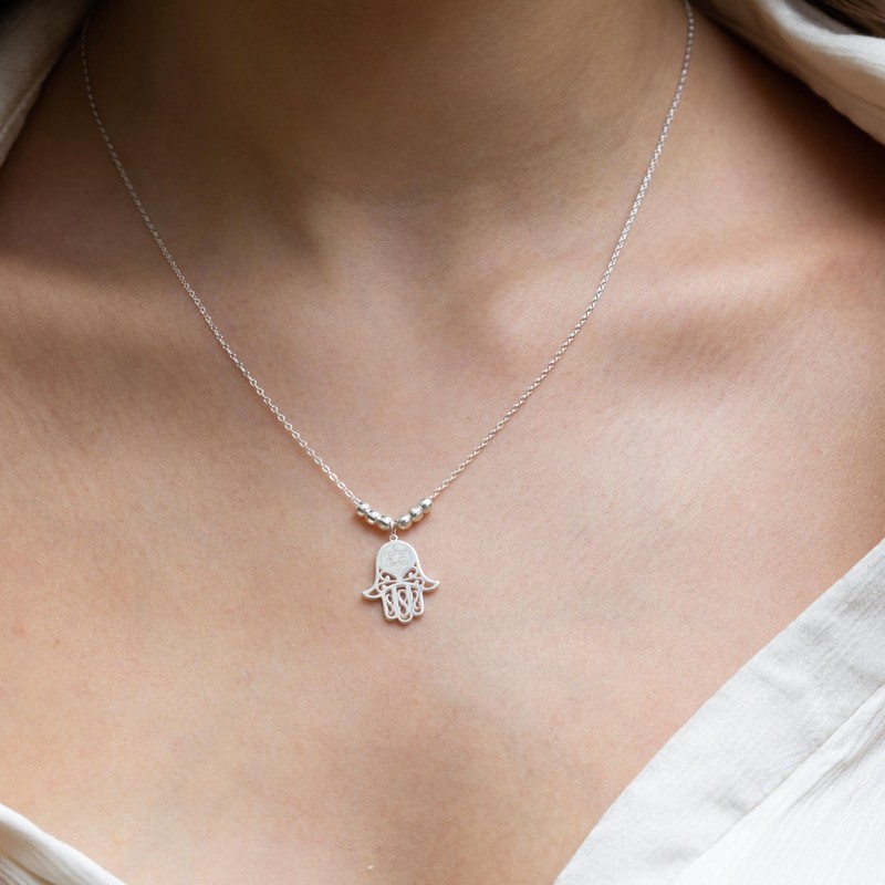 CATIVI | Cadena con Mano de Fátima Plata Esterlina 925