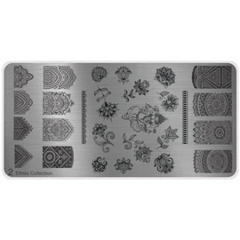 MoYou's XL Ethnic plates collection 2, gorgeous boho full designs stamping template for nail art