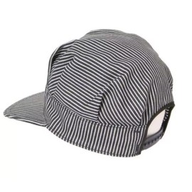 Roundhouse Round House Kids Cap Made in USA Striped Railroad Hat Train Conductor Engineer