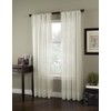 Curtainworks Soho Voile Sheer Curtain Panel, 59" by 95", Oyster
