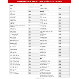 Car Covers Black Satin Indoor Car Cover for Midsize & Compact SUVs – Size CS09 – Full Exterior Cover for Dirt & Dust Protection, Made with Ultra-Soft Material – Must-Have Automobile Accessories