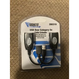 Vanco "280319" USB Over Category 5e Cable Extender - NEW