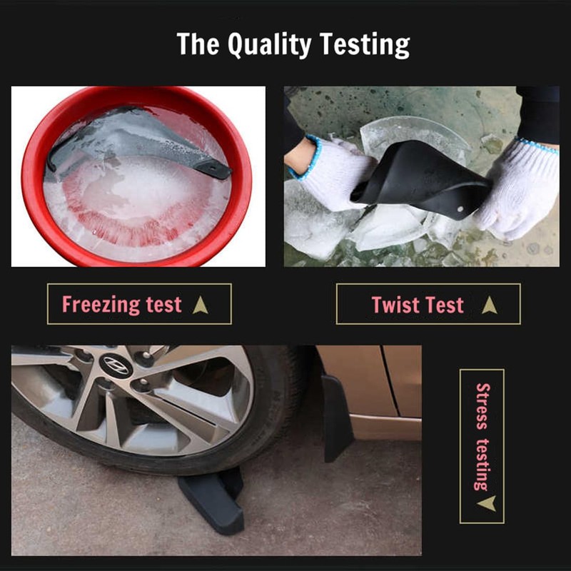 Pezmenn Mud Flaps Splash Guards for Toyota Highlander 2011-2013 Front