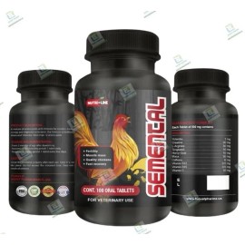 NUTRI-LINE SUPPLEMENT FOR FERTILITY REPRODUTION FOR ROOSTER 100TAB SUPLEMENTO PARA GALLOS