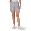 Lee Women's Ultra Lux Carpenter Short, New Gray, 4