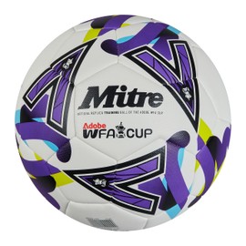 Mitre FA Cup Unisex Adult Football White/Purple/Green, 3