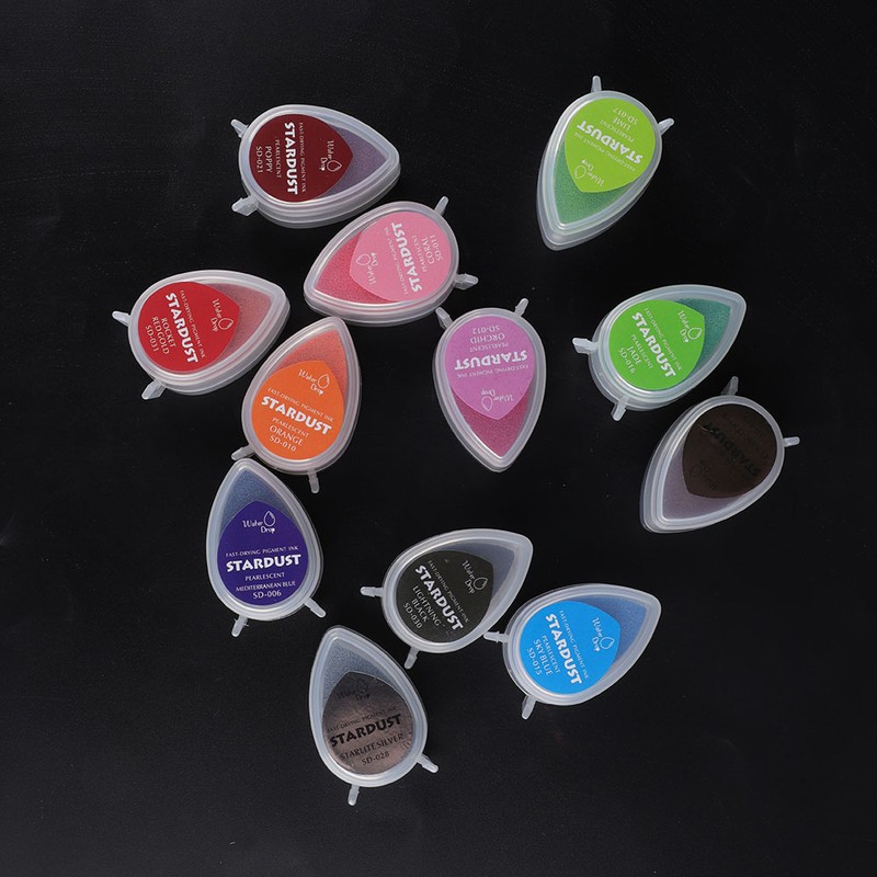 Craft Ink Pad Stamps DIY Color,Color Craft Ink Pad For