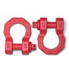 BHock Auto 3/4" D Ring Shackles, 2 Pack Heavy Duty