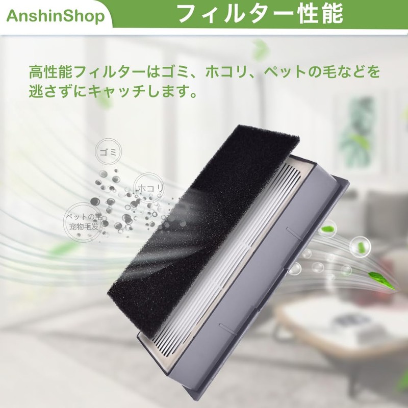 Ecovacs Replacement Filter 3 Pack Compatible with DEEBOT OZMO 900