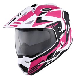 1Storm Dual Sport Motorcycle Motocross Off Road Full Face Helmet Dual Visor
