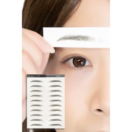 Bright Lara muat01-A-M Eyebrow Eyebrow 10 Sets Tattoo Stickers Permanent Makeup Eyebrow Eyebrow Eyebrow Stickers