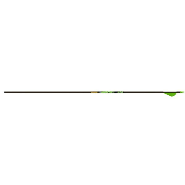 Gold Tip Hunter XT Arrows with 2-Inch Raptor Vanes (1-Dozen), 400, Color May Vary