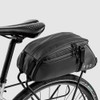 Multifunctional Rear Rack Bag Waterproof Bike Rack Seat Bag Outdoor