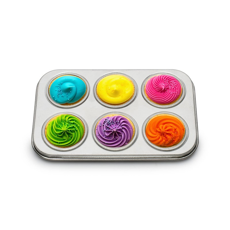 Fox Run Muffin and Cupcake Pan, Micro, Extra Small 6
