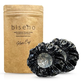 biseno Aluminum Hair Cap, 2 Pieces, Heat Retention, Hair Dye, Henna Dye, Treatment Cap, Women's, Men's, Color Retention, Dye-Up, Made in Japan