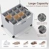 HOUSE AGAIN 2 Pack Shoe Organizer for Closet, Shoe Storage
