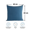Komfortec 100% Cotton Cushion Covers, Set of 2, 40 x
