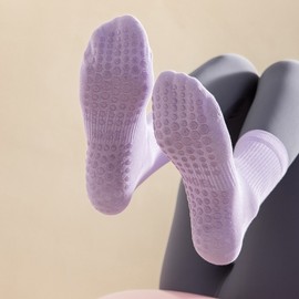 Professional Kids' Non-slip Yoga & Pilates Socks - All-Season Sports Stockings, Shark Pants Star182 (Sizes 36-42) Size/Sauce Color 20ea