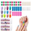 Full Cover Press On Nails, 576 Pieces, Soft Gel Tips,