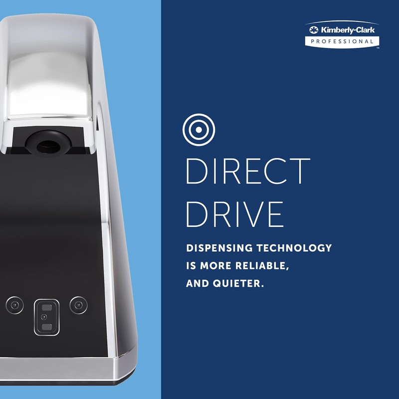 Kimberly-Clark Professional™ Touchless Counter Mount Soap and Hand Sanitizer Dispenser