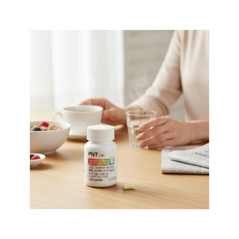GC녹십자웰빙 PNT 종합 멀티비타민 미네랄 900mg x 30정 복합기능성 GC