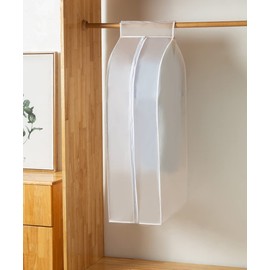 XIAKE Garment Bags M/oth-proof Dust Cover Coat Hanging Clothes Storage Bag Premium Thickened Clothing Organizer Moisture-proof Dust-proof Clothes Cover
