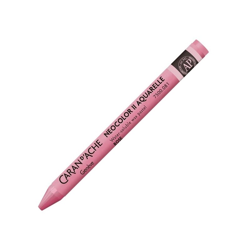 Caran Dache NEOCOLOR II : Artists Watercolour Crayons : PINK