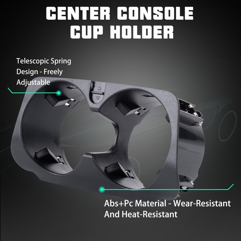 MROHRITE A2056800691 Cup Holder Car Centre Console, Mercedes Accessories Compatible