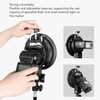 Handheld Grip S Type Bracket Holder for Speedlite Flash Snoot