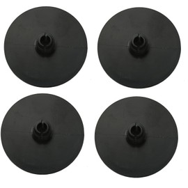 Leaf Spring Helper Insulator Pad Bushings 2C3Z5586AA Compatible with Ford 2000-2019 F-Series E-Series (4Pcs - Black)