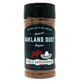 Oakland Dust El Jefe Taco Seasoning 4.5oz (127g) Shaker Bottle