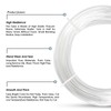 TAILONZ PNEUMATIC Clear 8 mm or 5/16 OD 5 mm