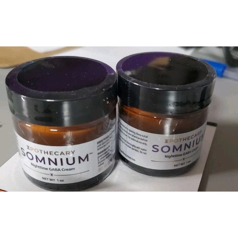 ipothecary 2 IPOTHECARY SOMNIUM NIGHTTIME GABA CREAM - Relaxation &