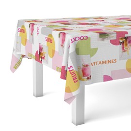 Martina Home Oilcloth Tablecloth Cocktail 180 x 140 cm Unique