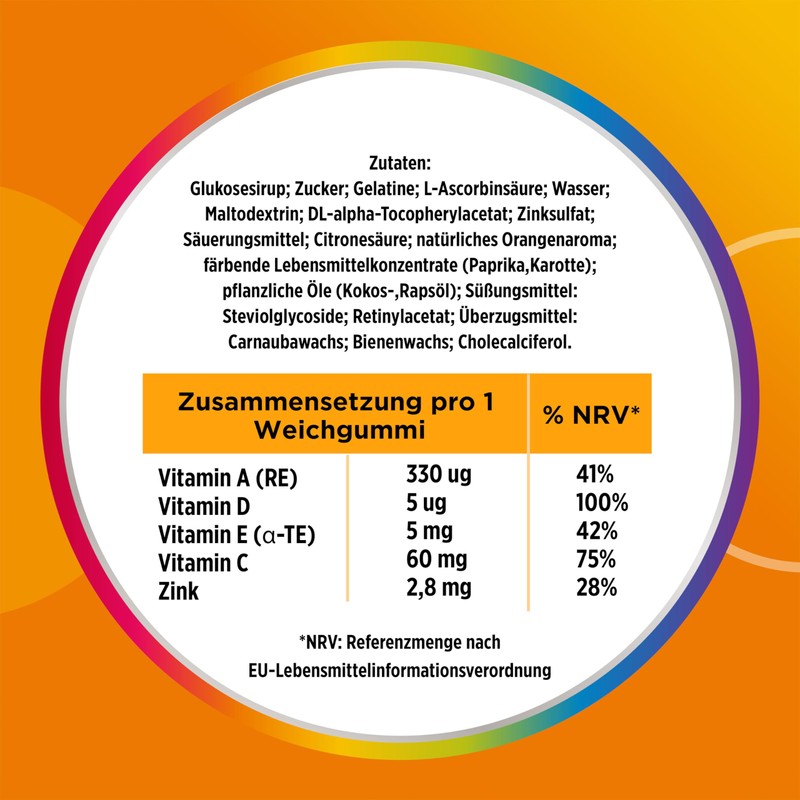 Centrum Kids Immune Vitamin Gummies, Pack of 60 Important Micronutrients