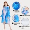 Fiosnow Galaxy Blanket Hoodies for Kids 6-13YR Oversize Wearable Blanket
