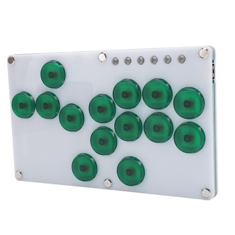 All Button Arcade Controller Arcade Fighting Stick 14 Keys All