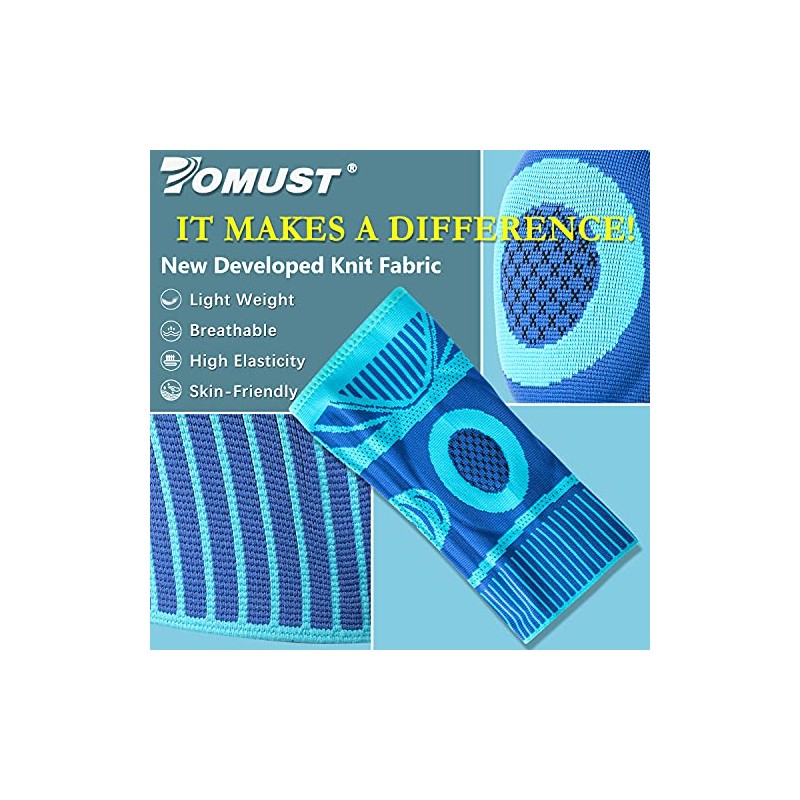 Knee Support with Side Stabilizers & Patella Gel Pad -