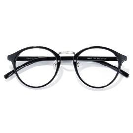 Cyxus Fashion Glasses, Clear Lenses, Ultra Lightweight Nose Pad, Harajuku Glasses, Unisex